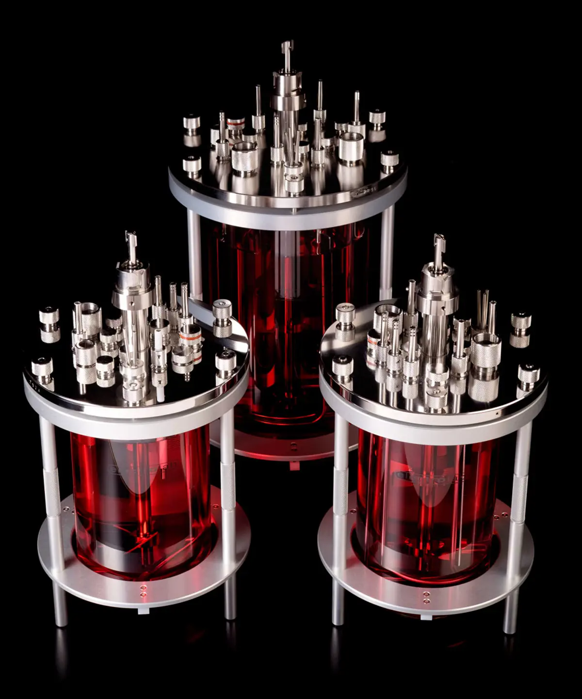 FerMac Bioreactor Vessels (top view)